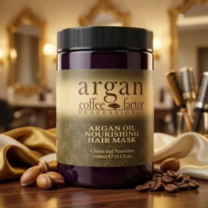 Argan Oil Nourishing Hair Mask 1000ml - Argan Coffee Factor Professional