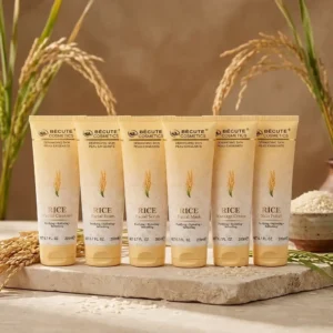 BéCute Cosmetics Rice Facial Series 6-Step Complete Routine Kit (6 x 200ml)
