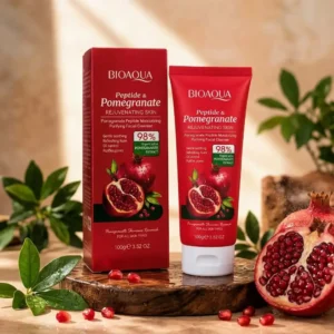 Bioaqua Peptide & Pomegranate Rejuvenating Skin Facial Cleanser 100g
