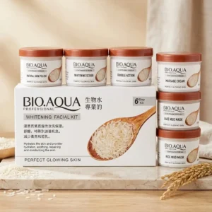 BIOAQUA Professional Whitening Facial Kit 6-Step Routine (300ml x 6 Jars) | BIO.AQUA PROFESSIONAL