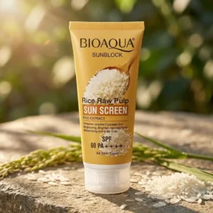 Bioaqua Rice Raw Pulp Sun Screen SPF 60 PA++++