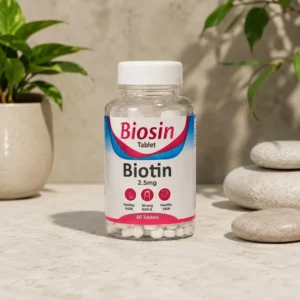 Biosin Biotin Tablet 2.5mg - 60 Tablets