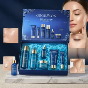 Blueberry Hyaluronic Acid Skincare Gift Set by GEGEMOON