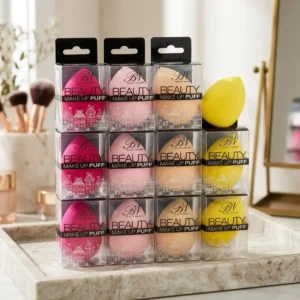 BN Beauty Make Up Puff - Multicolored Makeup Sponge