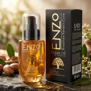 Brazilian Keratin Cure Argan Oil Hair Serum 60ml | ENZO