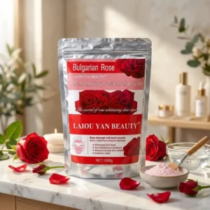 Bulgarian Rose Aromatherapy Facial Soft Powder – 1000g