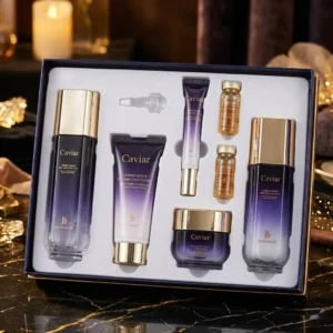 Caviar Luxury Rejuvenating Set – 6-Piece Anti-Aging Facial Kit