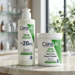 CeraVe Skin Polish & Bleach Powder System