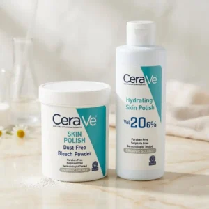 CeraVe Skin Polish Set (Dust Free Bleach Powder & Hydrating Polish)