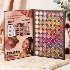 Chroma Full Spectrum Eyeshadow Palette – 70 Colors | IGOODCO