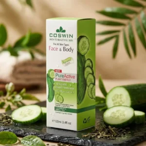 Coswin PureActive Cucumber & Green Tea Face & Body 30 Second Exfoliating Scrub