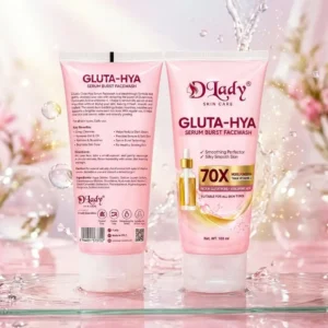 D Lady Gluta-Hya Serum Burst Facewash - 100ml | D Lady Skin Care