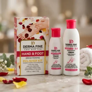 Derma Fine Hand & Foot Brightening Polisher Kit