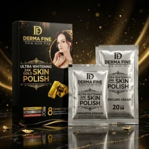 Derma Fine Ultra Whitening 24K Gold Skin Polish Kit