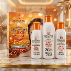 Derma Fine Ultra Whitening 5G Skin Polish 3-Piece Kit