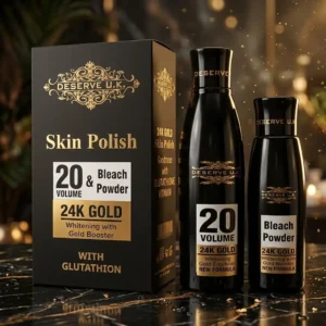 DESERVE U.K. 24K Gold Skin Polish Kit with Glutathione & Vitamin