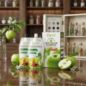 Dexe Clear Water Hair Color Shampoo – Apple (Ammonia Free)
