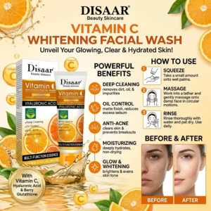 Disaar Vitamin C Whitening Facial Wash