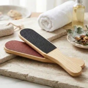 Double-Sided Wooden Foot File