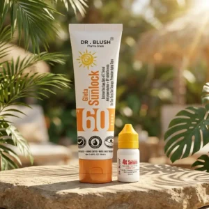 Dr Blush Gluta Sunlock 60 + 4X Serum Duo