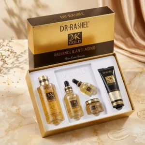 DR.RASHEL 24K Gold Radiance & Anti-Aging Skin Care Series 5 Piece Set