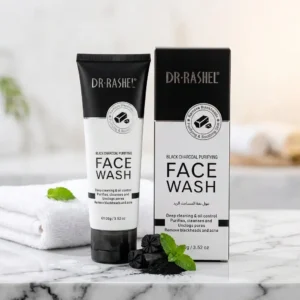 Dr. Rashel Black Charcoal Purifying Face Wash 100g