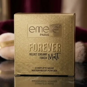 emelie PARIS FOREVER VELVET Creamy Touch Waterproof Compact Powder
