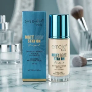 emelie Paris Matt Base Stay On Perfect Foundation SPF 20 – 35ml
