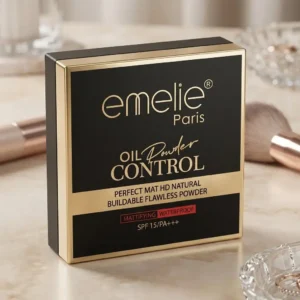 Emelie Paris Oil Control Powder - Perfect Mat HD Natural Finish SPF 15