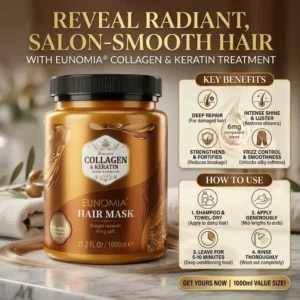 Eunomia Collagen & Keratin Deep Repair Hair Mask 1000ml
