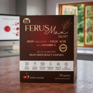FERUS Max Sachet - Iron Bisglycinate & Folic Acid Supplement