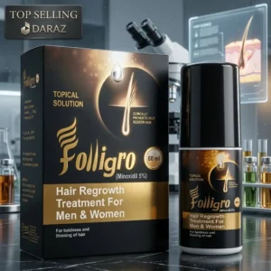 Folligro Hair Regrowth Treatment For Men & Women 60ml