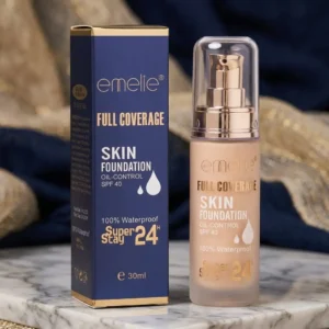 Full Coverage Skin Foundation Oil-Control SPF 40 Super Stay 24H