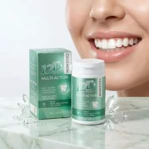 GEGEMON 12D Multi-Action Tooth Powder 80g