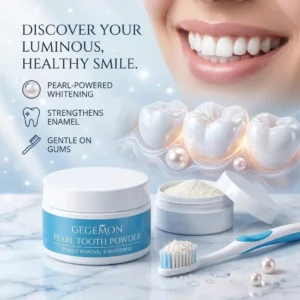 GEGEMON Pearl Tooth Powder