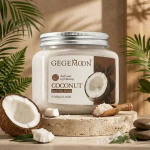 GEGEMOON Coconut Bath Salt Scrub 350g