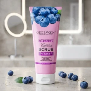 GEGEMOON Hyaluronic Acid Moisturizing Blueberry Exfoliate Scrub 200ml