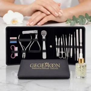GEGEMOON Manicure & Pedicure Tools Kit