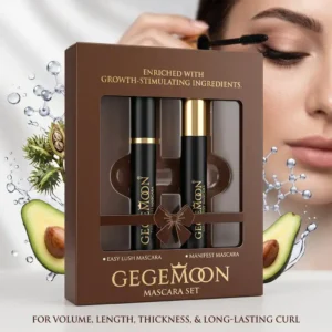 GEGEMOON Mascara Set – Volume, Length & Long-Lasting Curl (2 Pcs)