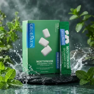 GEGEMOON Mouthwash Spearmint Gum 10ml x 20pcs