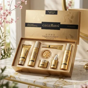 GEGEMOON Placenta Luxury Skincare Set (7-Piece Kit)