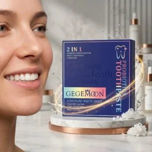 GEGEMOON Probiotics Fresh Dazzling White Toothpaste 2-Piece Set