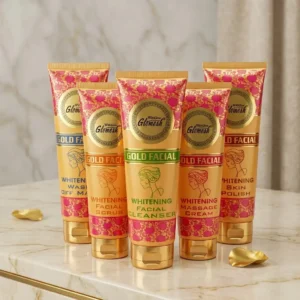 Glomesh Gold Whitening Facial Range