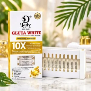 GLUTA WHITE Whitening Ampoule 10X – 7 Pcs | D Lady Skin Care