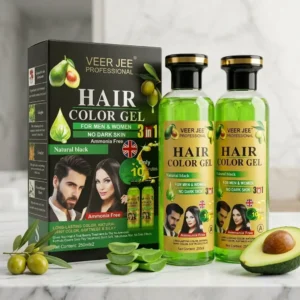 Hair Color Gel Natural Black 3 in 1