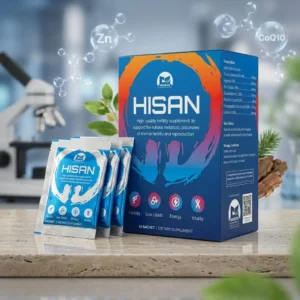 HISAN Male Fertility Supplement & Sexual Health Support - 10 Sachets
