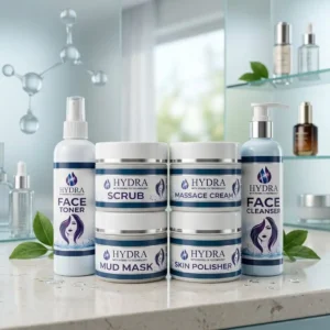 HYDRA Advanced Hydro-Technology Skincare Range - 6-Piece Facial Kit