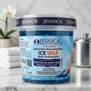 JESSICA Professional Quick Hair Removing Ice Wax With Cooling Balls 1080g