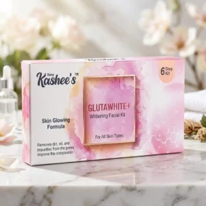 Kashee’s GlutaWhite+ Whitening Facial Kit – 6 Step Kit