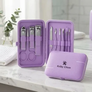 Keiby Citom Premium 12-Piece Manicure Kit & Personal Grooming Set